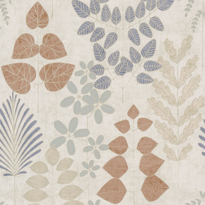 791493 Floral Blue Wallpaper by A S Creation