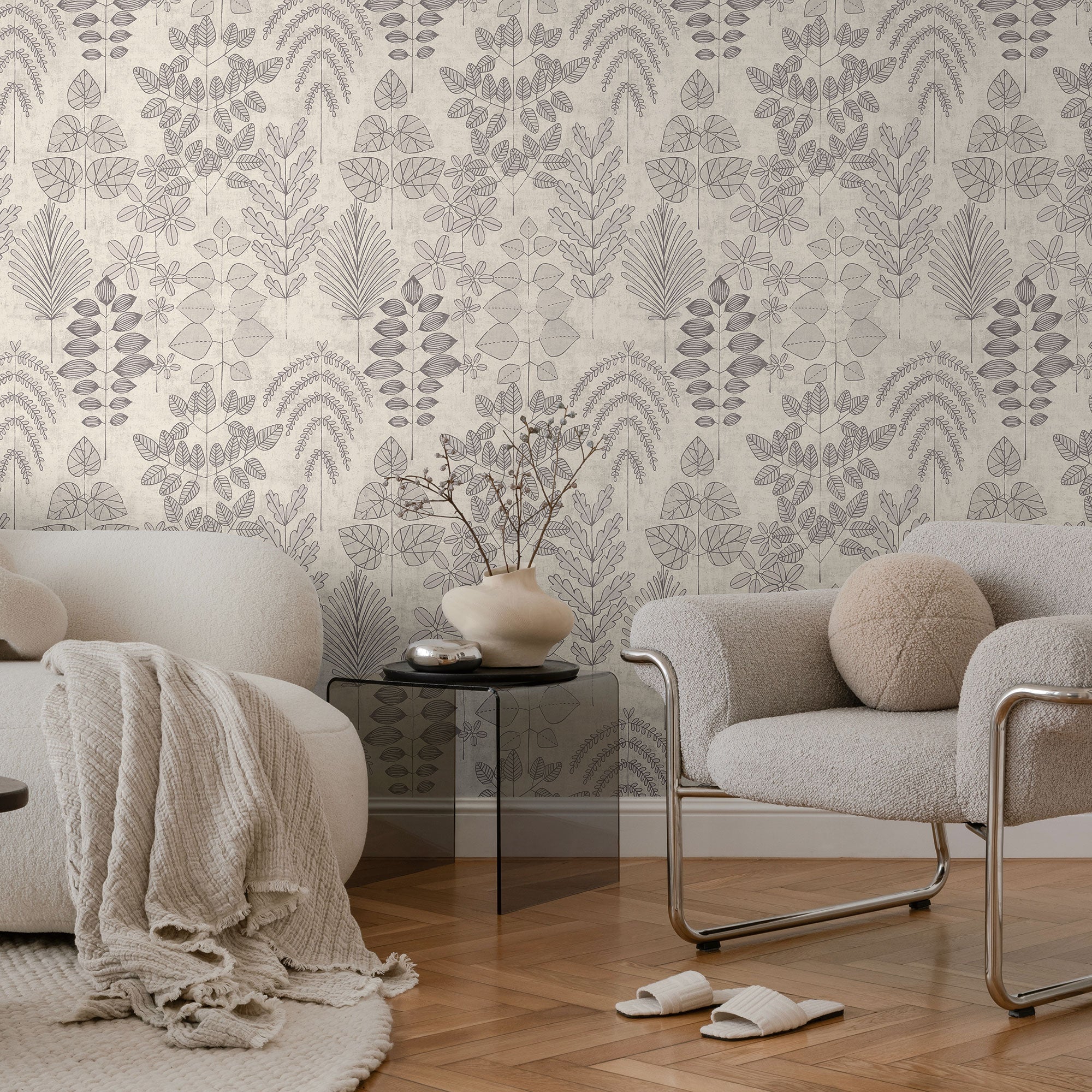 791495 Floral Beige Wallpaper by A S Creation