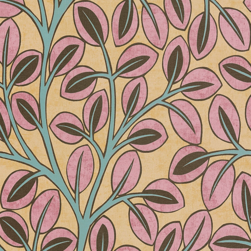 791504 Floral Brown Wallpaper by A S Creation