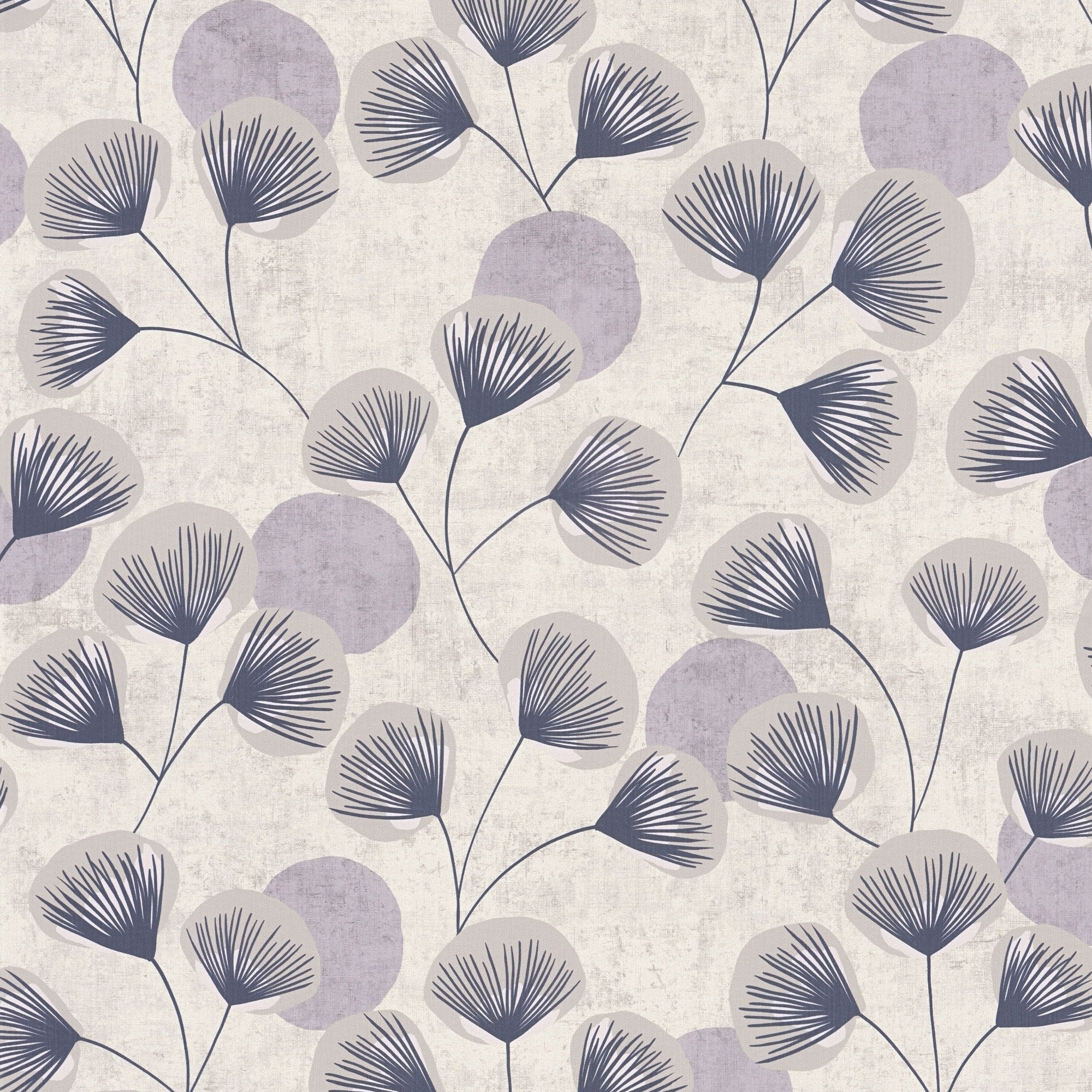 791512 Floral Blue Wallpaper by A S Creation