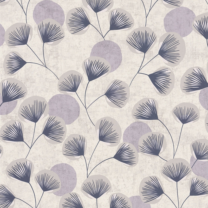 791512 Floral Blue Wallpaper by A S Creation