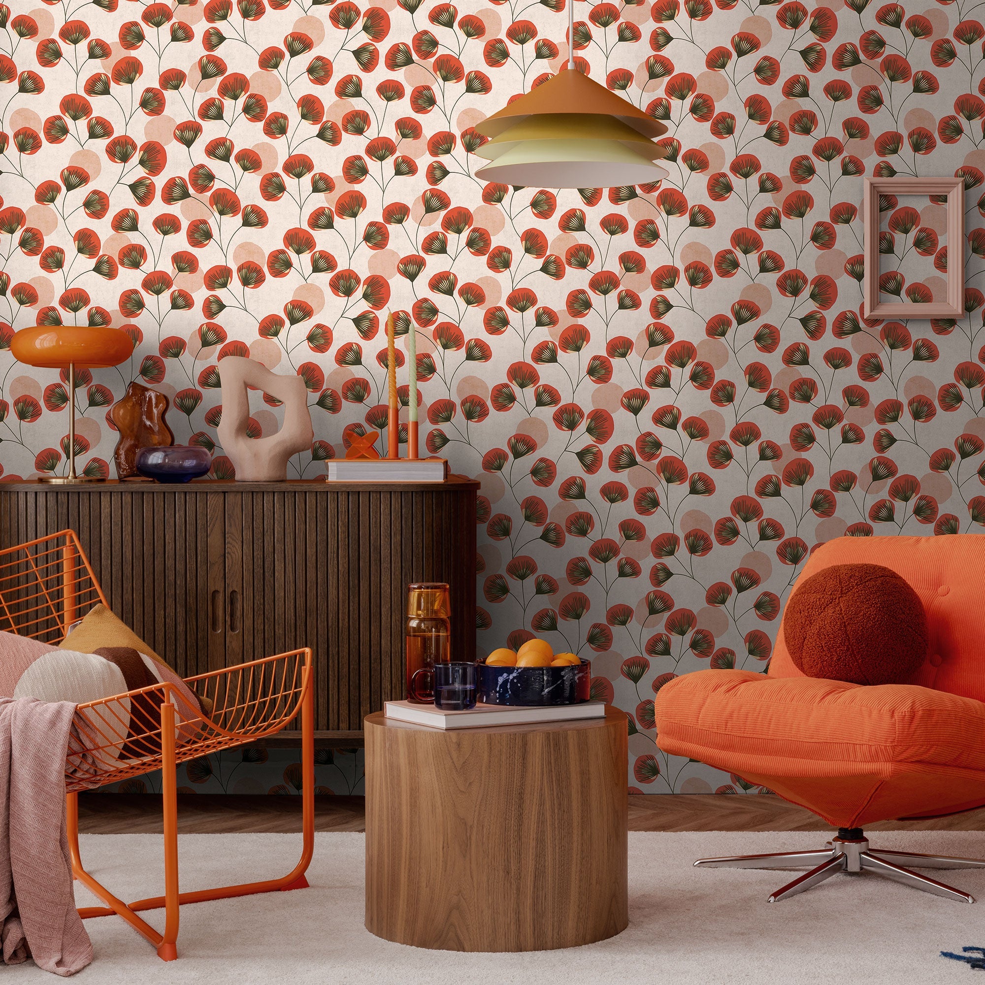 791513 Floral Grey Wallpaper by A S Creation