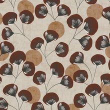 791514 Floral Brown Wallpaper by A S Creation