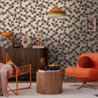 791514 Floral Brown Wallpaper by A S Creation