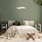 791522 Fabric Green Wallpaper by A S Creation