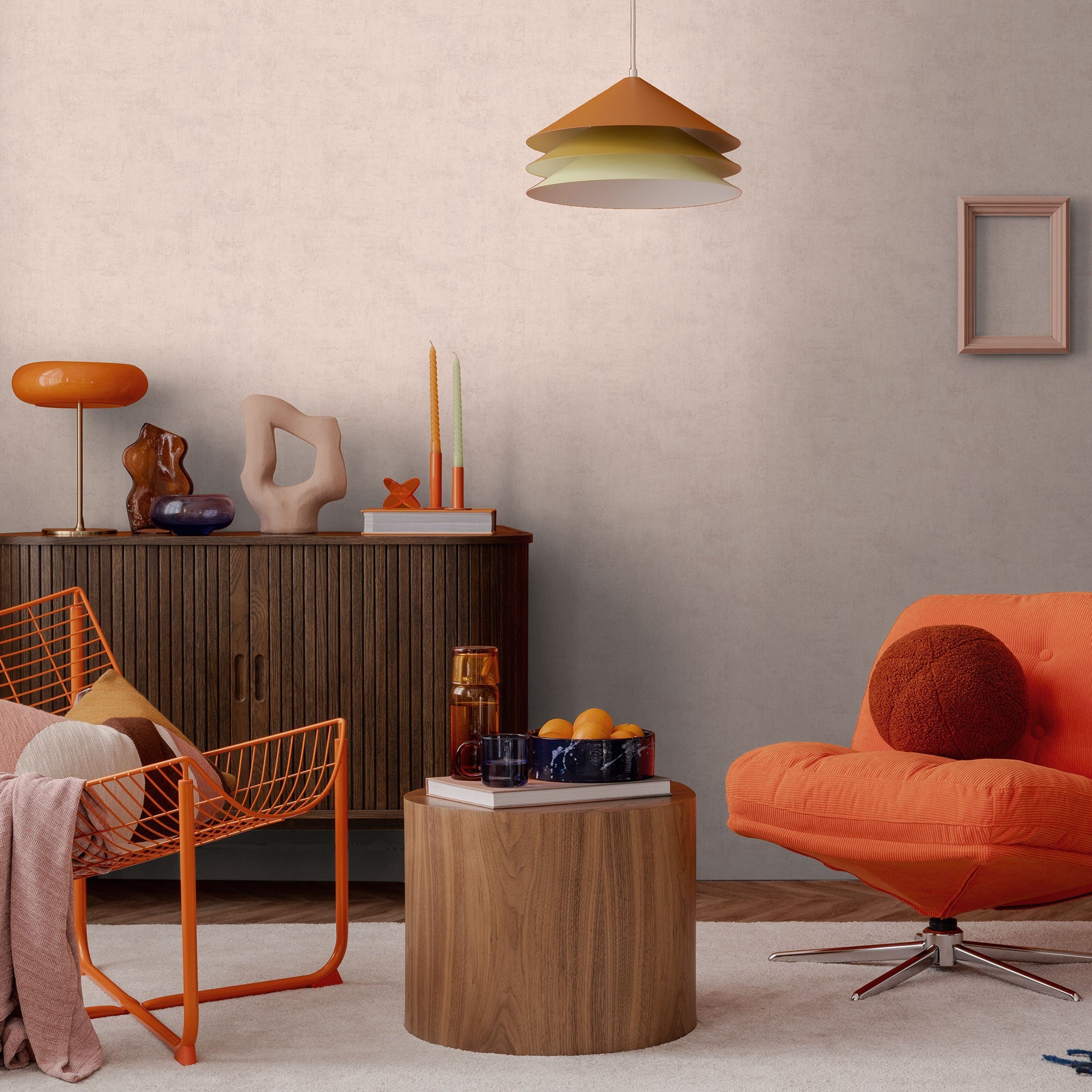 791526 Fabric Cream Wallpaper by A S Creation