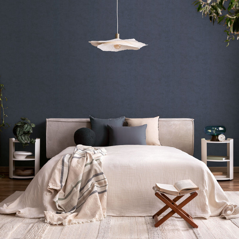 791528 Fabric Blue Wallpaper by A S Creation