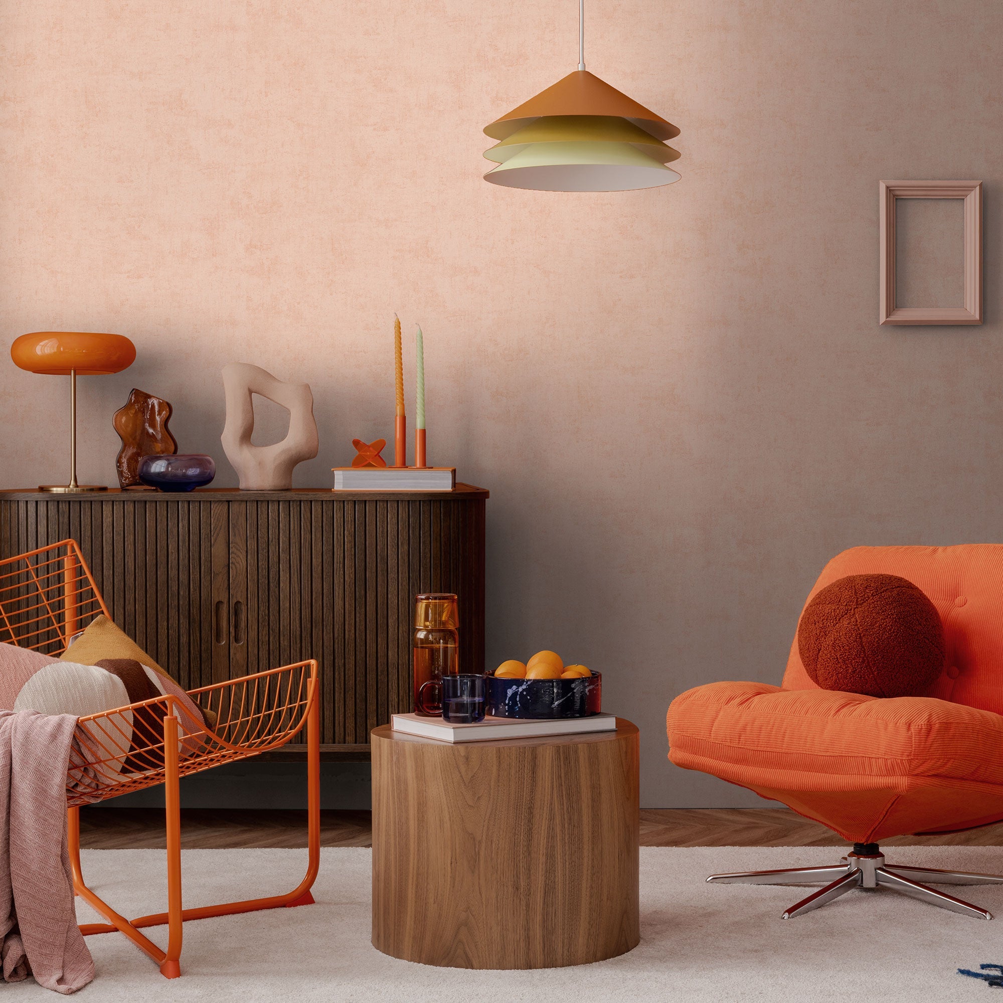 791537 Fabric Pink Wallpaper by A S Creation