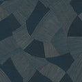 Linear Fan Midnight Blue Cuba II Wallpaper by A S Creation