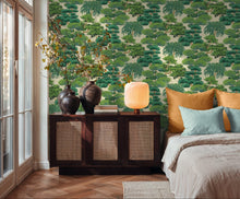 Bonsai Grove Emerald Cuba II Wallpaper by A S Creation — roomshot 3