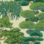 Bonsai Grove Emerald Cuba II Wallpaper by A S Creation — flat