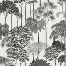 Palm Forest Charcoal Cuba II Wallpaper by A S Creation — flat