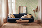 Fan Palm Green Cuba II Wallpaper by A S Creation — roomshot 1