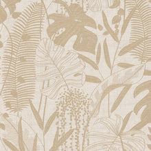 Monstera Leaf Natural Cuba II Wallpaper by A S Creation — flat