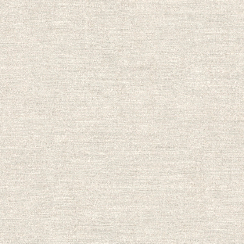 791654 Plain Colour Grey Cream Wallpaper by A S Creation