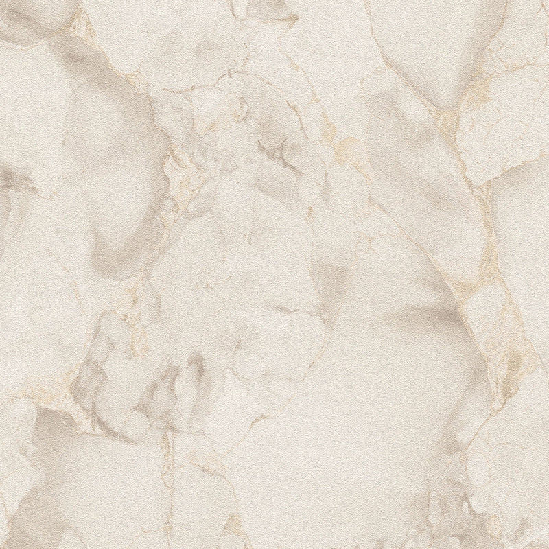 791682 Nature Metallic Cream Wallpaper by A S Creation