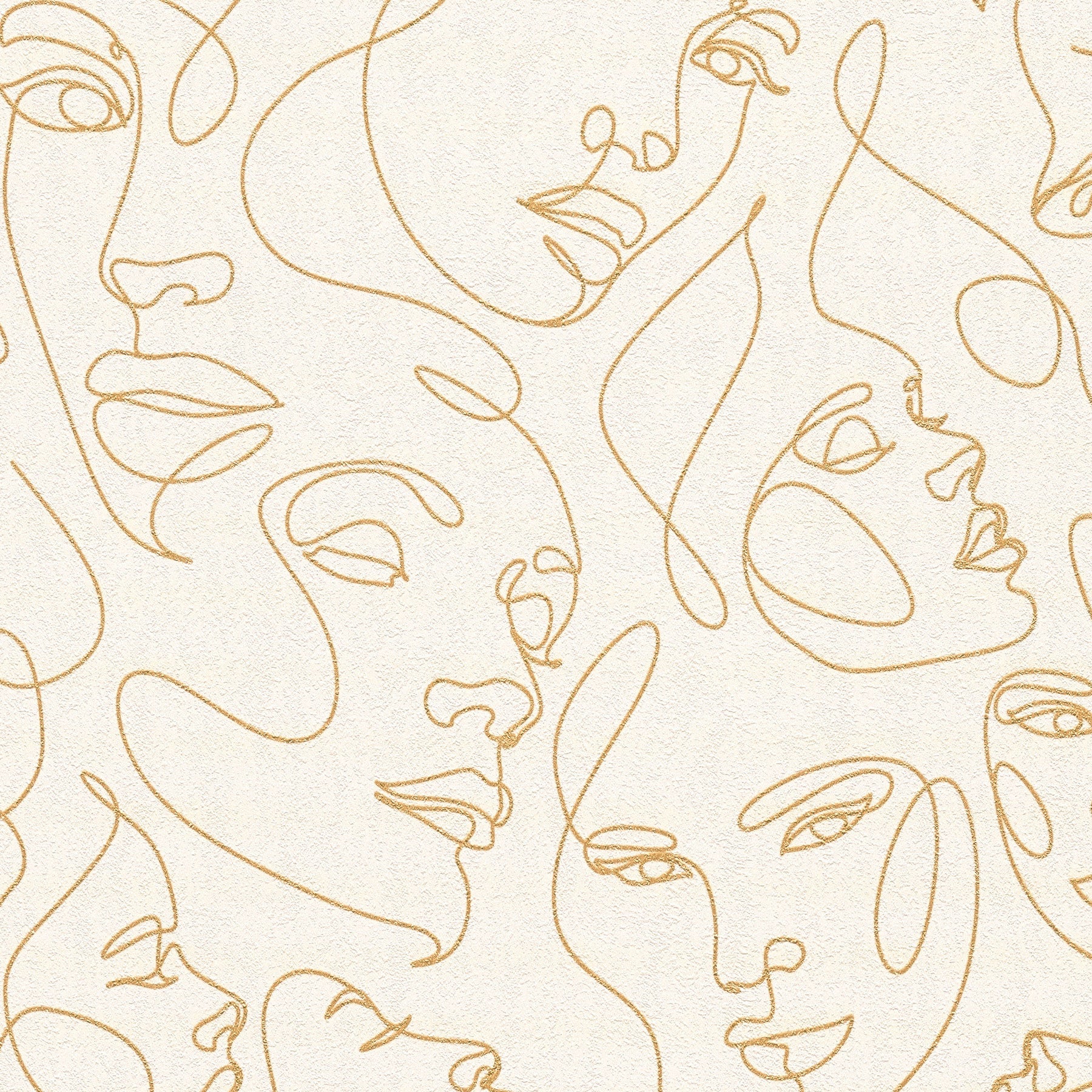 791722 Nature Metallic Beige Wallpaper by A S Creation