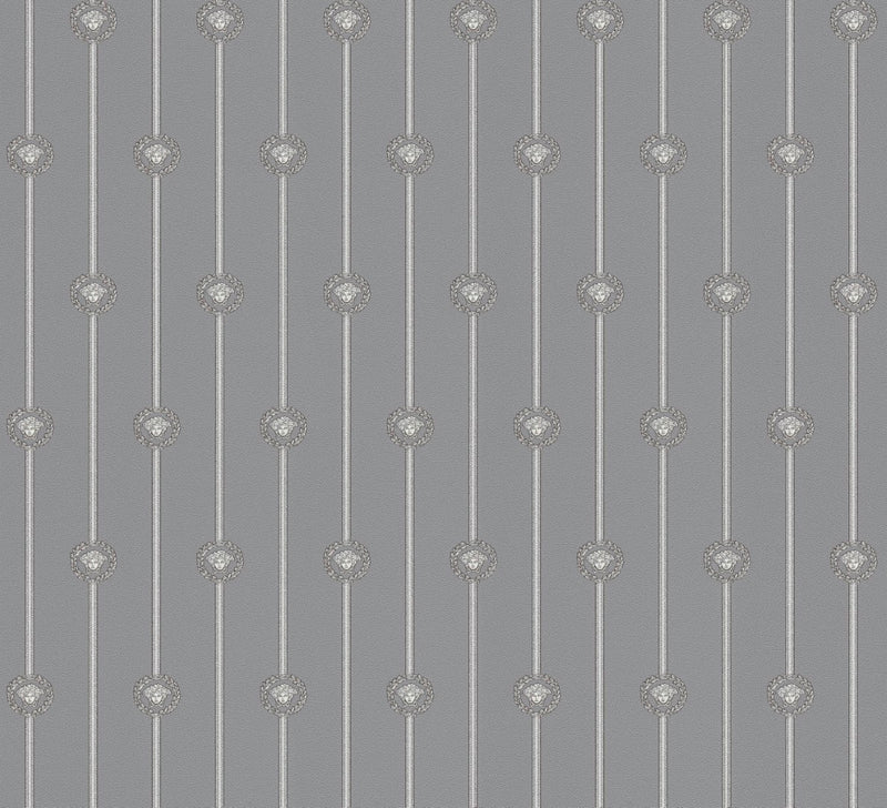 79173-3 Avantgarde Pattern Grey Versace 6 Wallpaper by A S Creation
