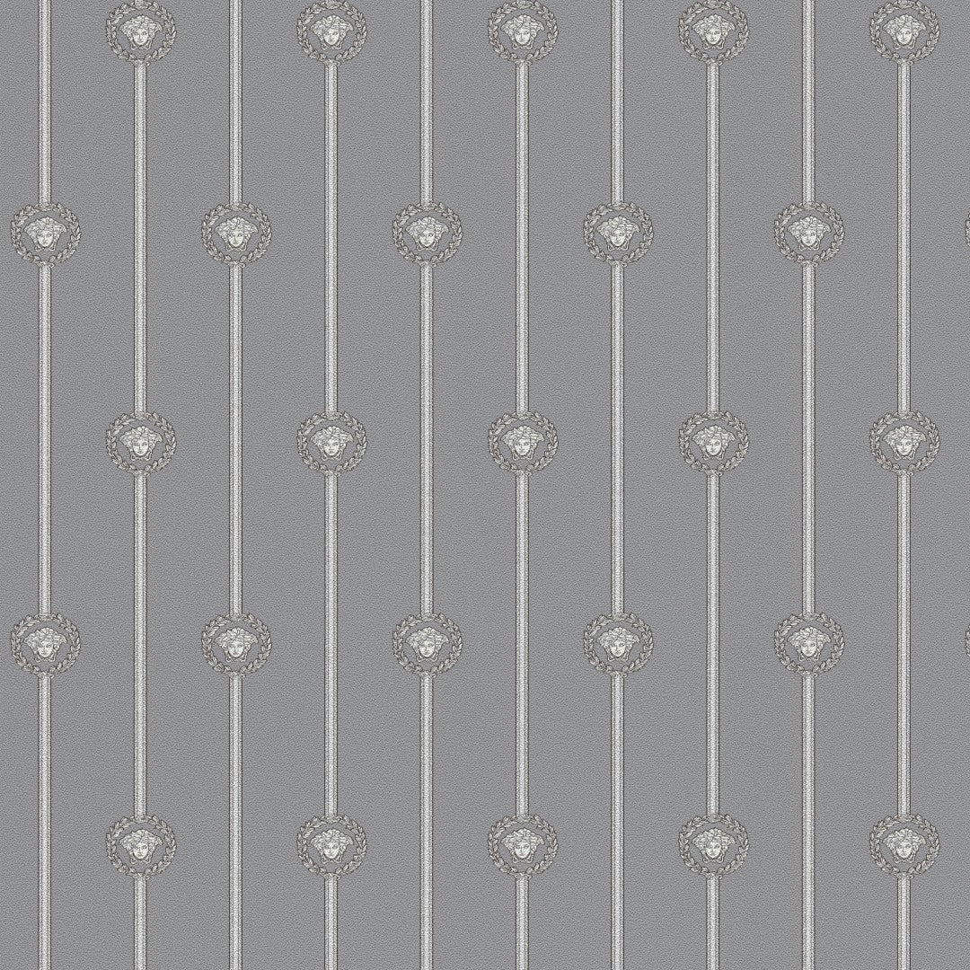 79173-3 Avantgarde Pattern Grey Versace 6 Wallpaper by A S Creation