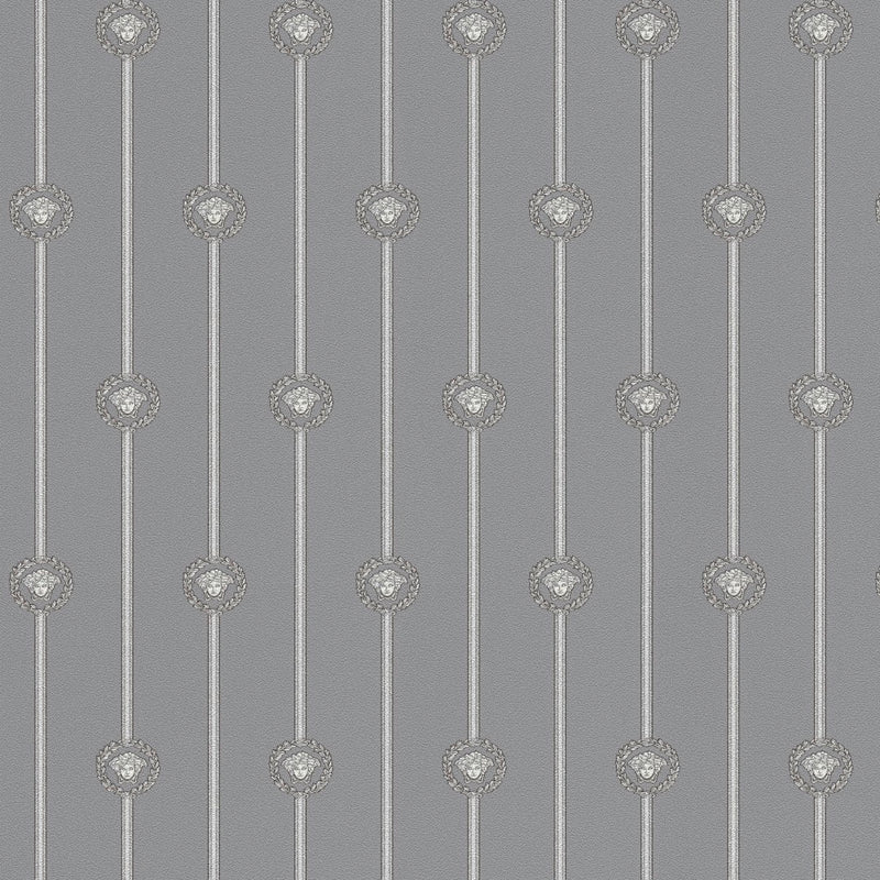 79173-3 Avantgarde Pattern Grey Versace 6 Wallpaper by A S Creation