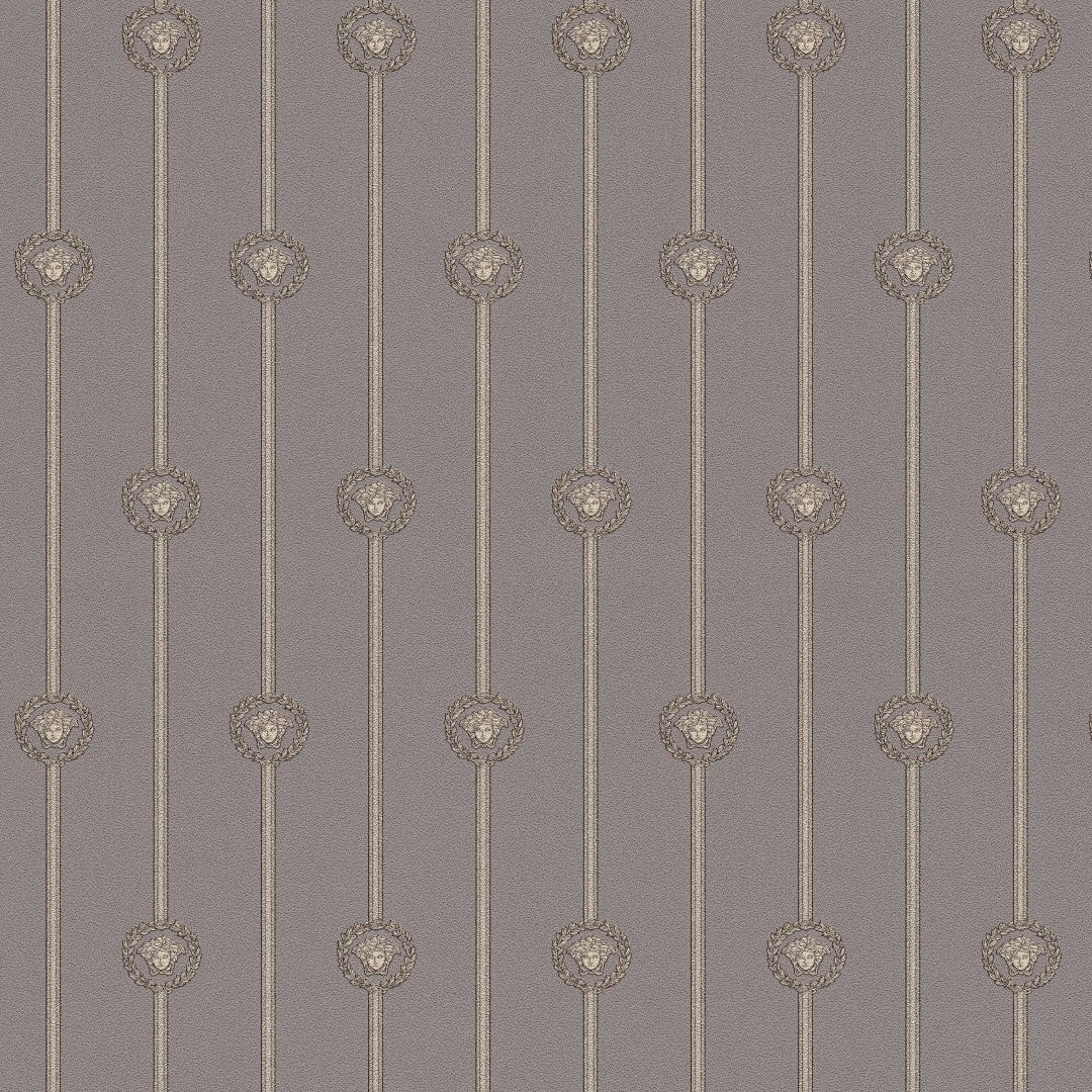 79173-4 Avantgarde Pattern Grey Versace 6 Wallpaper by A S Creation