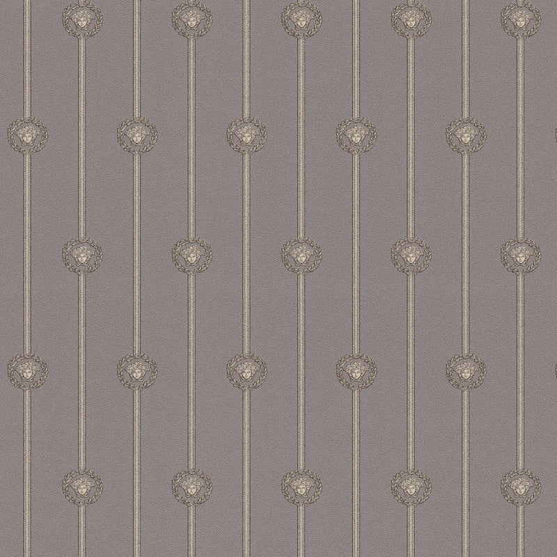 79173-4 Avantgarde Pattern Grey Versace 6 Wallpaper by A S Creation