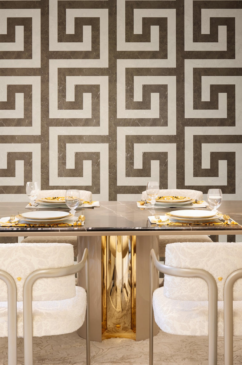 79174-4 Avantgarde Pattern Brown Versace 6 Wallpaper by A S Creation