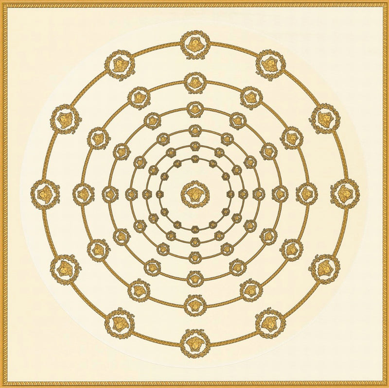 79175-1 Avantgarde Pattern Yellow Versace 6 Wallpaper by A S Creation