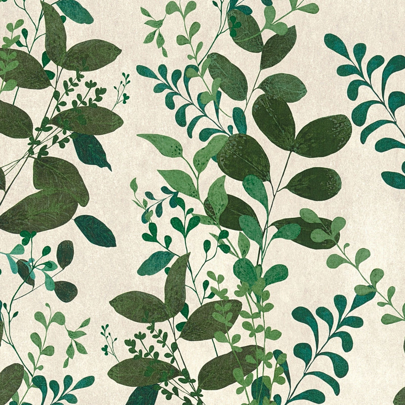 791868 Floral Blue Beige Wallpaper by A S Creation
