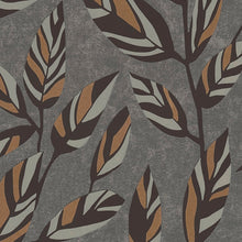 AS791892 Grey, Metallic and Black Floral Attractive 3 Wallpaper by A S Creation