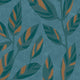 Blue and Metallic Floral Attractive 3 Wallpaper by A S Creation