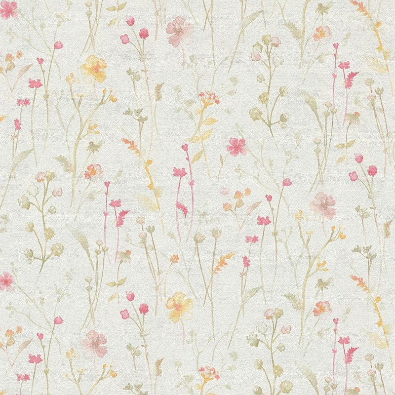 AS791952 Yellow, Green and Red Nature Attractive 3 Wallpaper by A S Creation