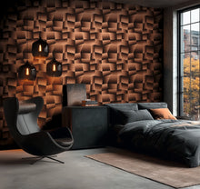 AS791971 Graphical Metallic Brown Vibes & Styles Wallpaper by A S Creation