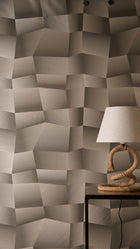 AS791972 Graphical Metallic Grey Vibes & Styles Wallpaper by A S Creation