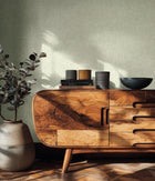 AS792015 Plain Colour Metallic Green Vibes & Styles Wallpaper by A S Creation