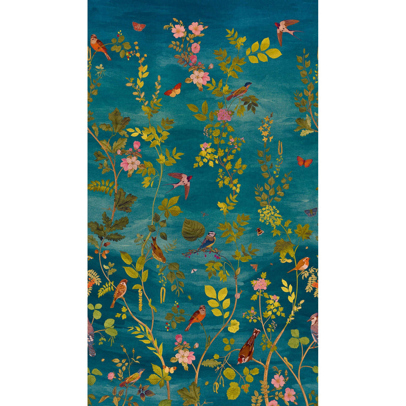 792163 Multi-Colour Blue Vibes & Styles Mural by A S Creation