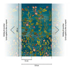 792163 Multi-Colour Blue Vibes & Styles Mural by A S Creation
