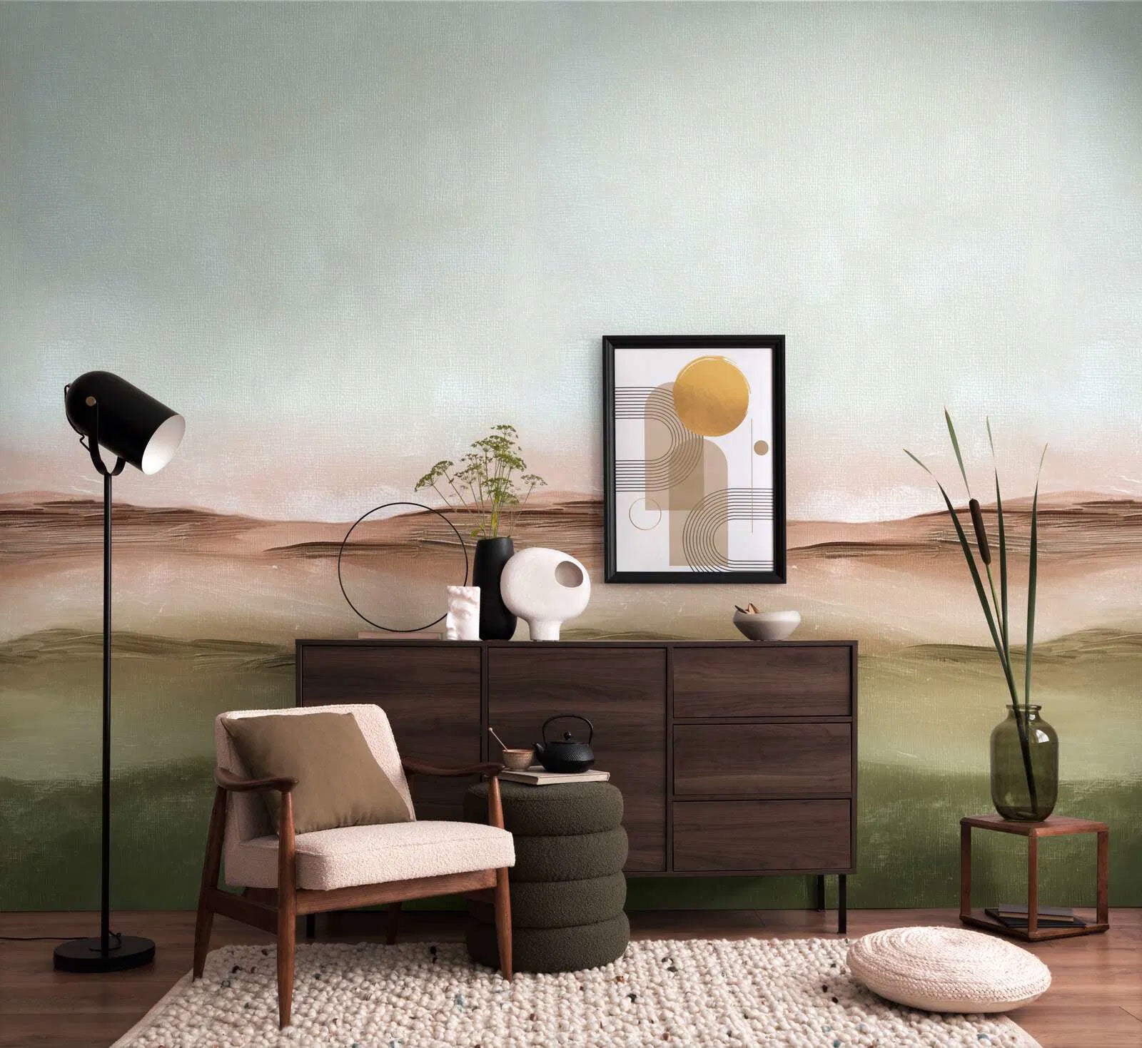 792165 Cream Brown Vibes & Styles Mural by A S Creation