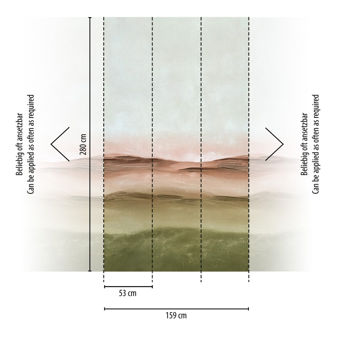 792165 Cream Brown Vibes & Styles Mural by A S Creation