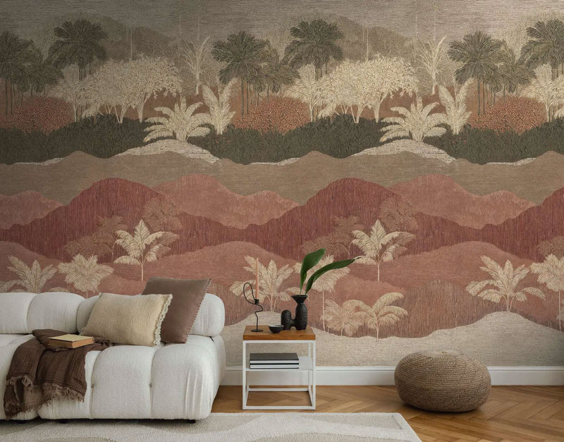 792168 Cream Brown Vibes & Styles Mural by A S Creation
