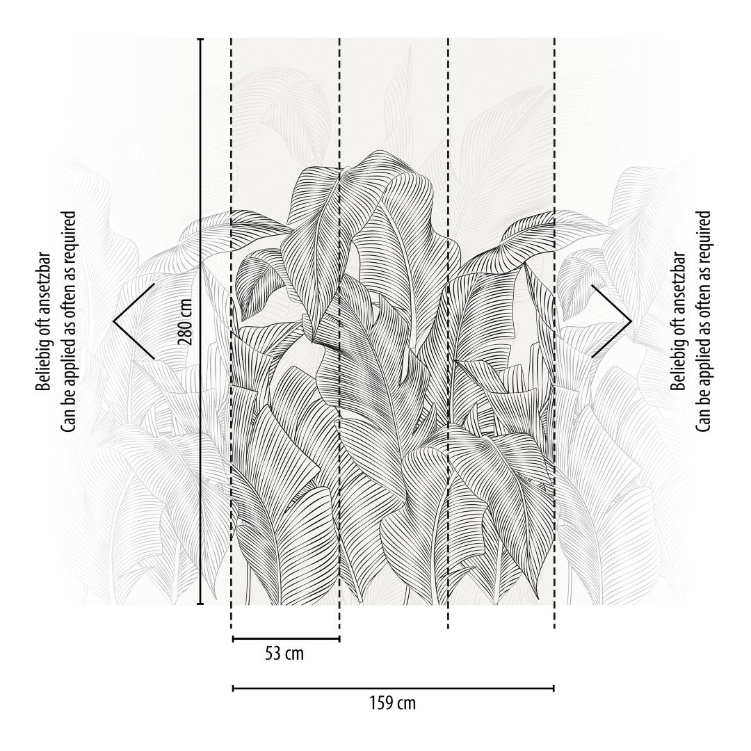 792171 Black Grey Vibes & Styles Mural by A S Creation