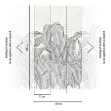 792171 Black Grey Vibes & Styles Mural by A S Creation