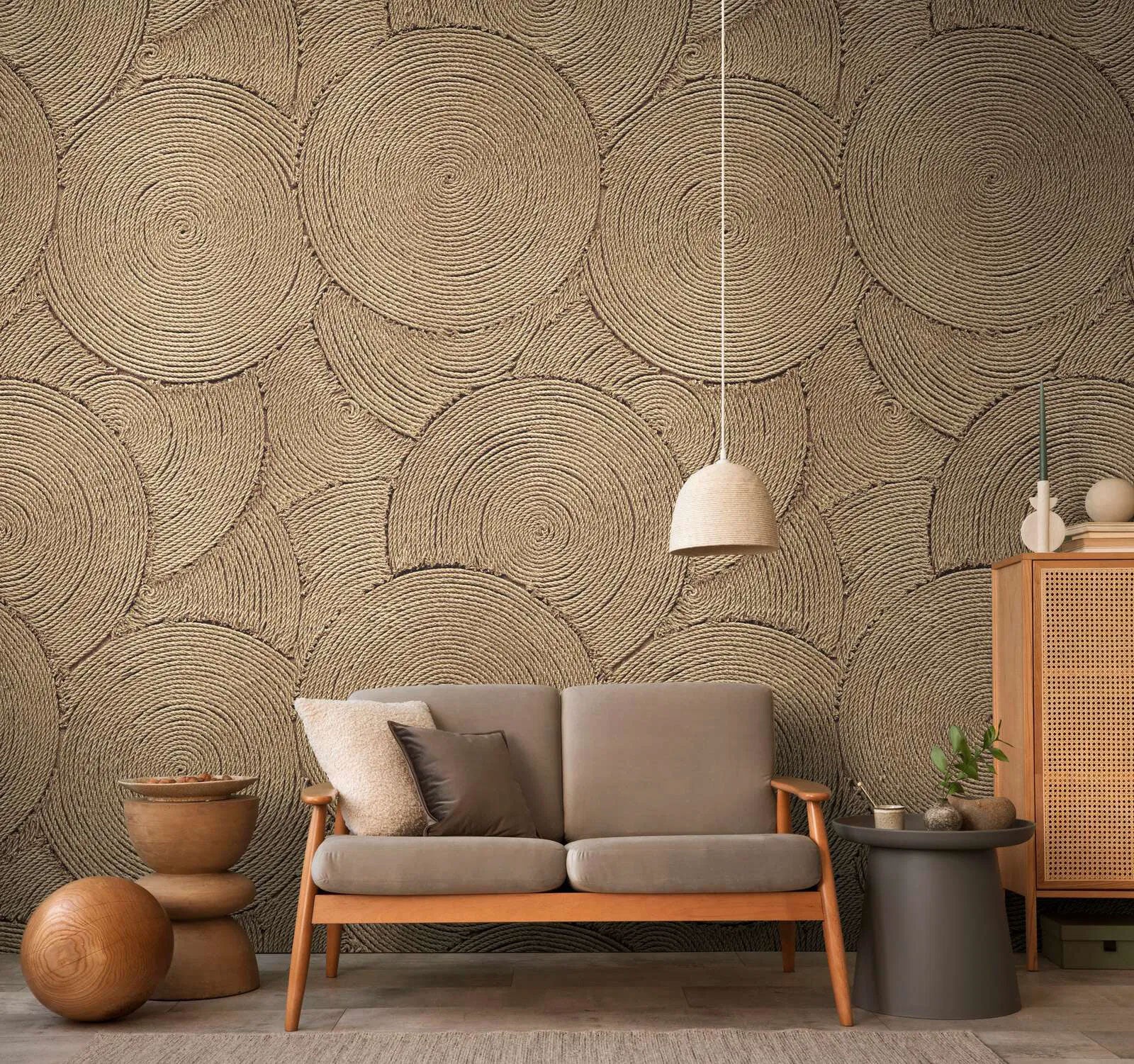792181 Brown Beige Vibes & Styles Mural by A S Creation