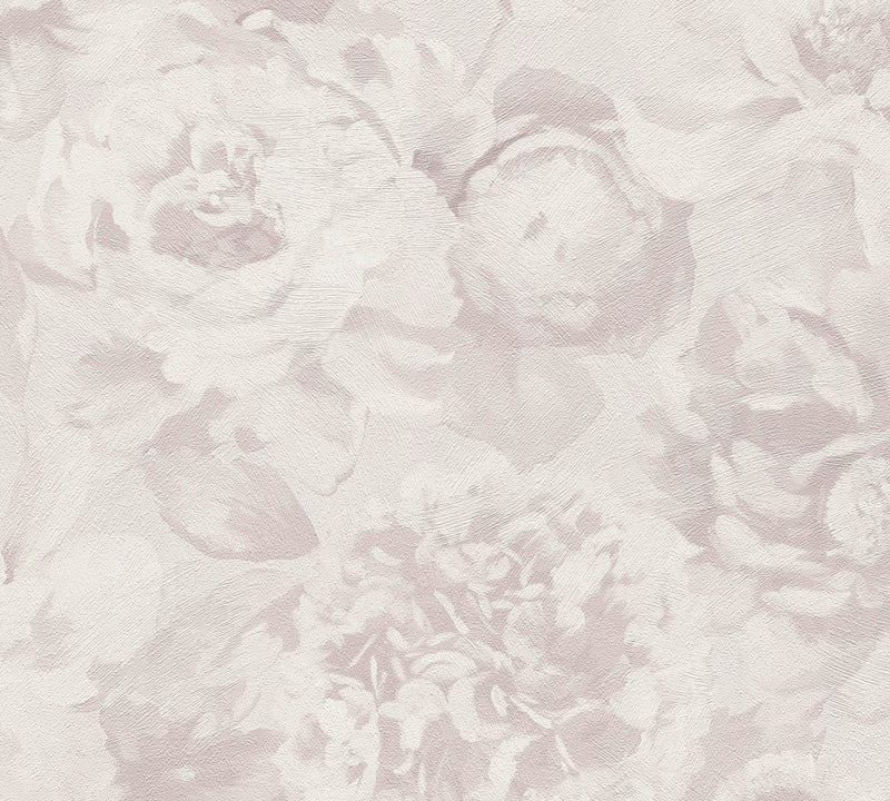 Floral Cream The Trend Spectrum Wallpaper by A S Creation - flat