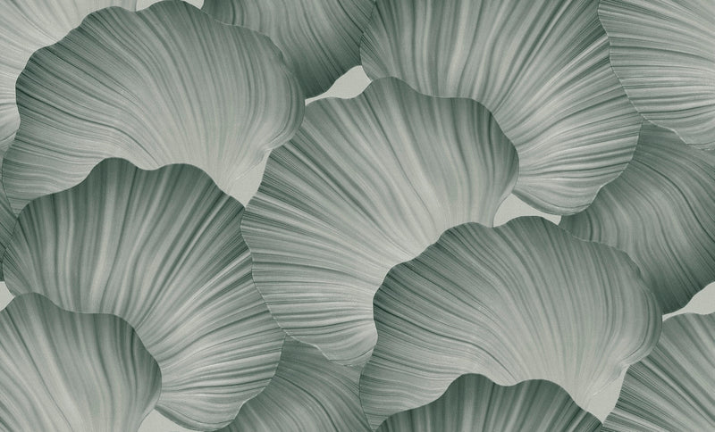 Ginkgo Leaf Sage Green The Trend Spectrum Wallpaper by A S Creation - repeat