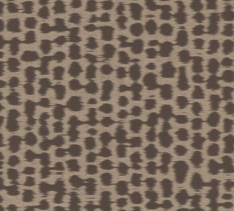 Leopard Brown The Trend Spectrum Wallpaper by A S Creation - flat