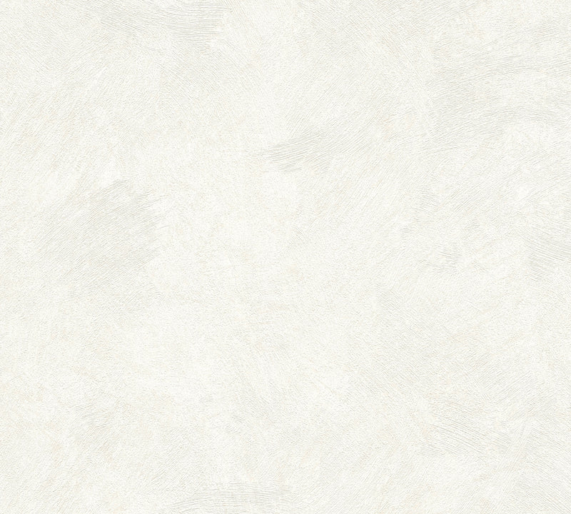 Plaster White The Trend Spectrum Wallpaper by A S Creation - flat