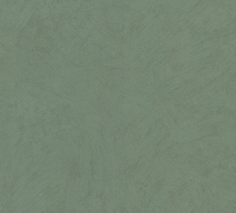 Plaster Sage Green The Trend Spectrum Wallpaper by A S Creation - flat