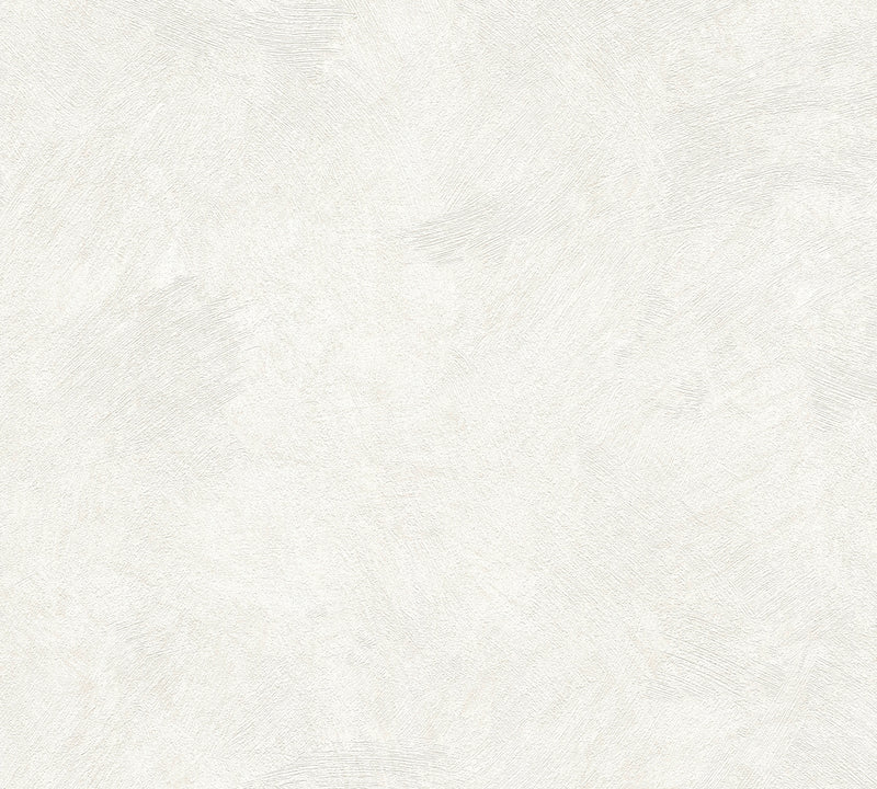 Plaster Soft White The Trend Spectrum Wallpaper by A S Creation - flat