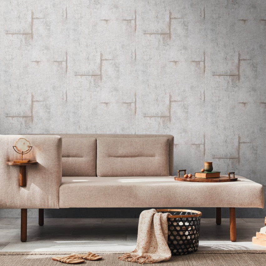 79085-2 CosmoLiving Graphite Groove by Cosmopolitan